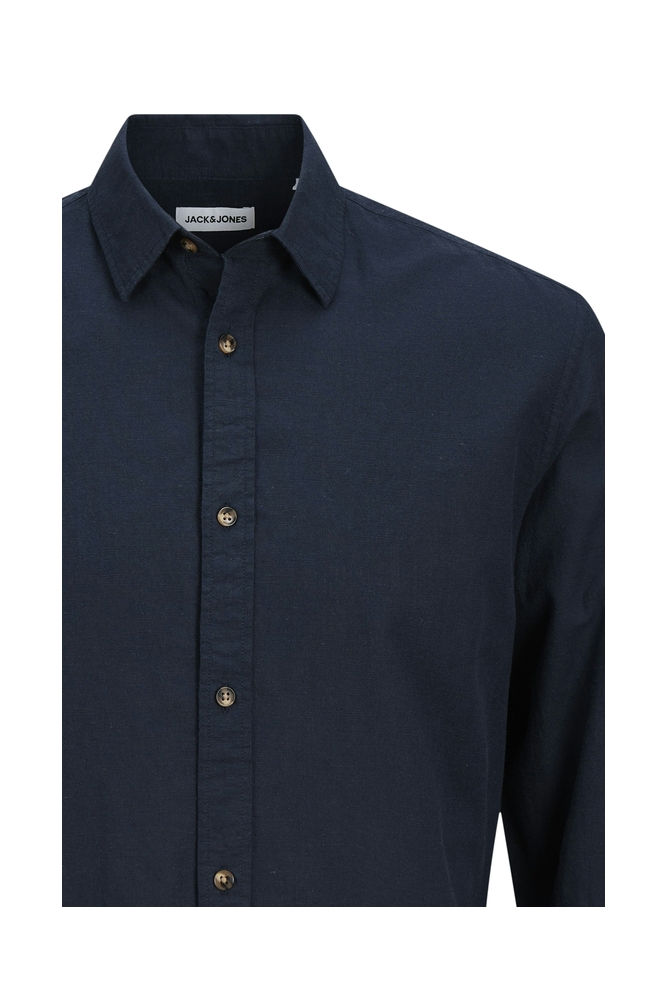 JJESUMMER SHIRT LS SN 12269315 NAVY BLAZER